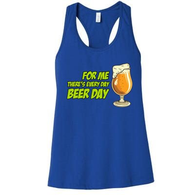 Ing National Beer Day Gift Women's Racerback Tank