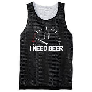 I Need Beer Funny Oktoberfest Party Drinking Beer Lover Mesh Reversible Basketball Jersey Tank