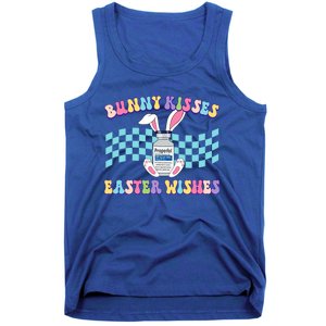 Icu Nurse Bunny Easter Wishes Easter Bunny Spring Gift Tank Top