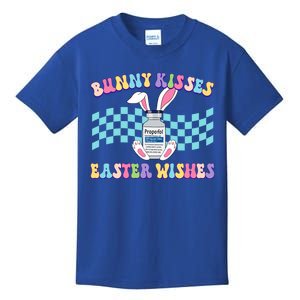 Icu Nurse Bunny Easter Wishes Easter Bunny Spring Gift Kids T-Shirt