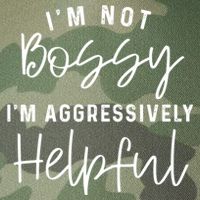 I'm Not Bossy I'm Aggressively Helpful Legacy Tie Dye Trucker Hat