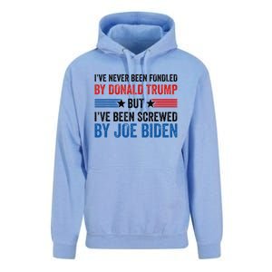 IVe Never Been Fondled By Donald Trump But Joe Biden Unisex Surf Hoodie