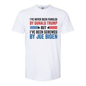 IVe Never Been Fondled By Donald Trump But Joe Biden Softstyle CVC T-Shirt