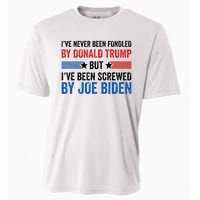 IVe Never Been Fondled By Donald Trump But Joe Biden Cooling Performance Crew T-Shirt