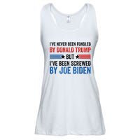 IVe Never Been Fondled By Donald Trump But Joe Biden Ladies Essential Flowy Tank