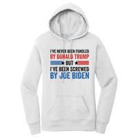 IVe Never Been Fondled By Donald Trump But Joe Biden Women's Pullover Hoodie