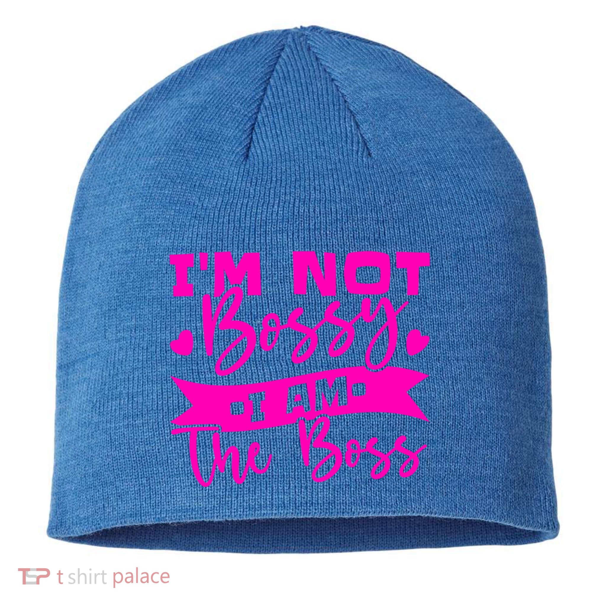 I'm Not Bossy I Am The Boss Gift Sustainable Beanie