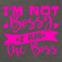 I'm Not Bossy I Am The Boss Gift Cotton Canvas Backpack