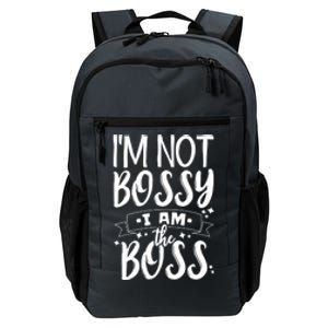 I'm Not Bossy I Am The Boss Cute Gift Daily Commute Backpack