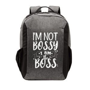 I'm Not Bossy I Am The Boss Cute Gift Vector Backpack