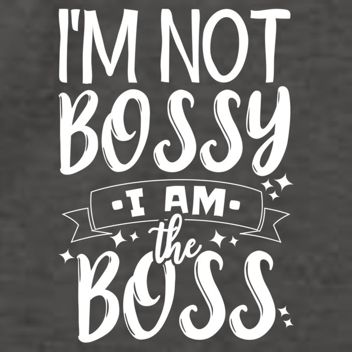I'm Not Bossy I Am The Boss Cute Gift Vector Backpack