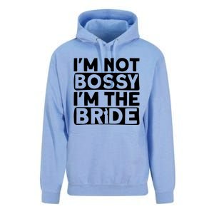 I'm Not Bossy I'm The Bride Meaningful Gift Bride Bachelorette Party Gift Unisex Surf Hoodie