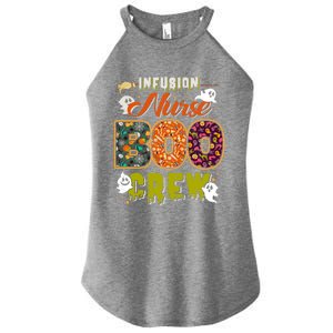 Infusion Nurse Boo Crew Rn Squad Halloween Matching Great Gift Women's Perfect Tri Rocker Tank