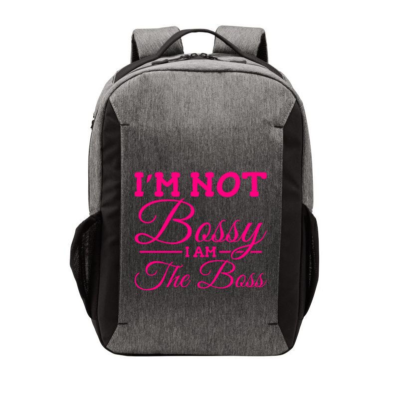 I'm Not Bossy I Am The Boss Gift Vector Backpack