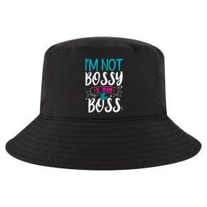 I'm Not Bossy I Am The Boss Gift Cool Comfort Performance Bucket Hat