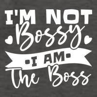 I'm Not Bossy I Am The Boss Gift Vector Backpack