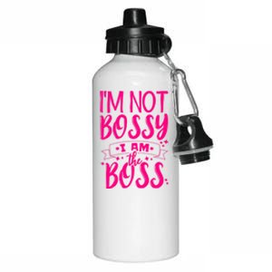 I'm Not Bossy I Am The Boss Great Gift Aluminum Water Bottle