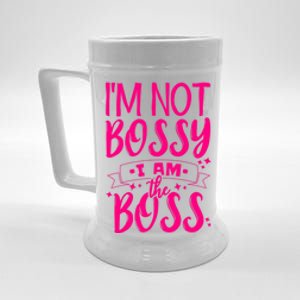 I'm Not Bossy I Am The Boss Great Gift Beer Stein