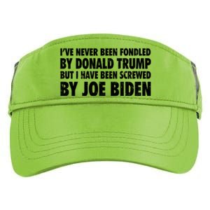 I’ve Never Been Fondled By Donald Trump Adult Drive Performance Visor