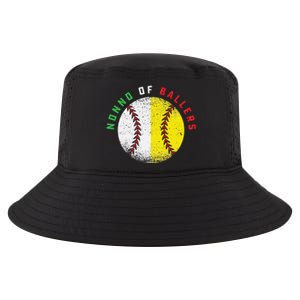 Italian Nonno Baseball Softball Grandson Granddaughter Team Cool Comfort Performance Bucket Hat