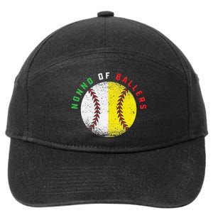 Italian Nonno Baseball Softball Grandson Granddaughter Team 7-Panel Snapback Hat