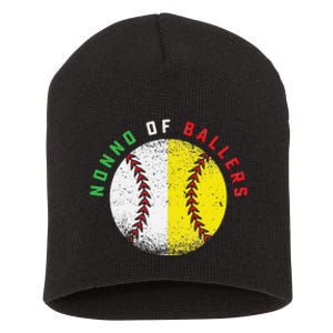 Italian Nonno Baseball Softball Grandson Granddaughter Team Short Acrylic Beanie