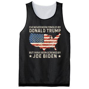 IVe Never Been Fondled By Donald Trump But Joe Biden Mesh Reversible Basketball Jersey Tank