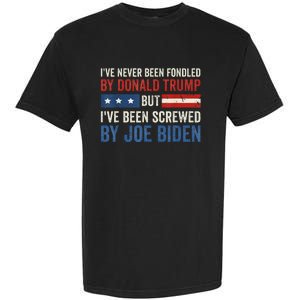 IVe Never Been Fondled By Trump But Joe Biden Garment-Dyed Heavyweight T-Shirt