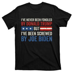 IVe Never Been Fondled By Trump But Joe Biden T-Shirt