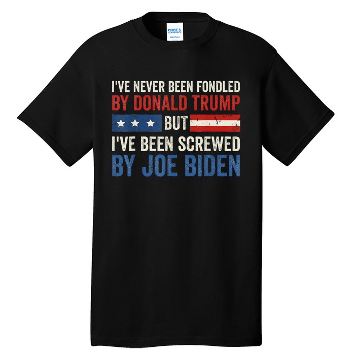 IVe Never Been Fondled By Trump But Joe Biden Tall T-Shirt