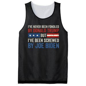 IVe Never Been Fondled By Trump But Joe Biden Mesh Reversible Basketball Jersey Tank