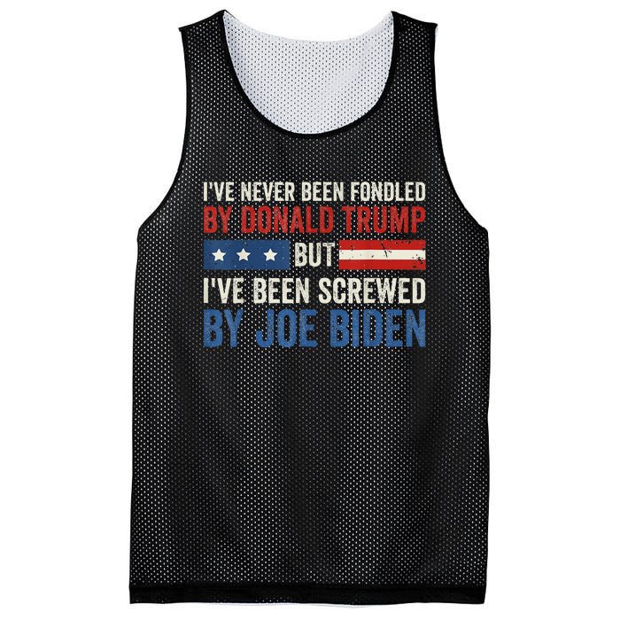 IVe Never Been Fondled By Trump But Joe Biden Mesh Reversible Basketball Jersey Tank