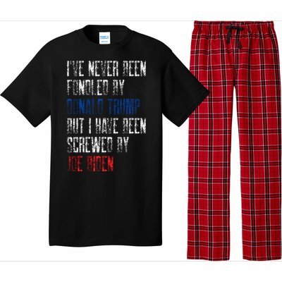 I’Ve Never Been Fondled By Donald Trump But Screwed By Biden Pajama Set