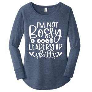 IM Not Bossy I Have Leadership Skills Women's Perfect Tri Tunic Long Sleeve Shirt