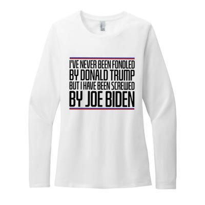 IVe Never Been Fondled By Donald Trump But I Have Been Womens CVC Long Sleeve Shirt