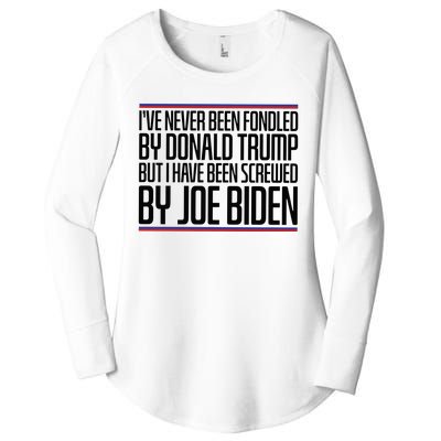 IVe Never Been Fondled By Donald Trump But I Have Been Women's Perfect Tri Tunic Long Sleeve Shirt