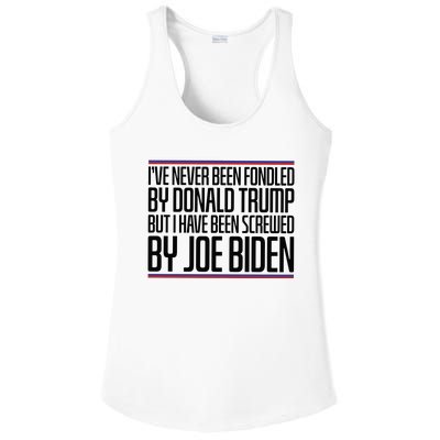 IVe Never Been Fondled By Donald Trump But I Have Been Ladies PosiCharge Competitor Racerback Tank