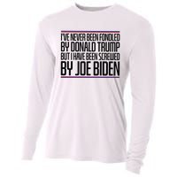 IVe Never Been Fondled By Donald Trump But I Have Been Cooling Performance Long Sleeve Crew