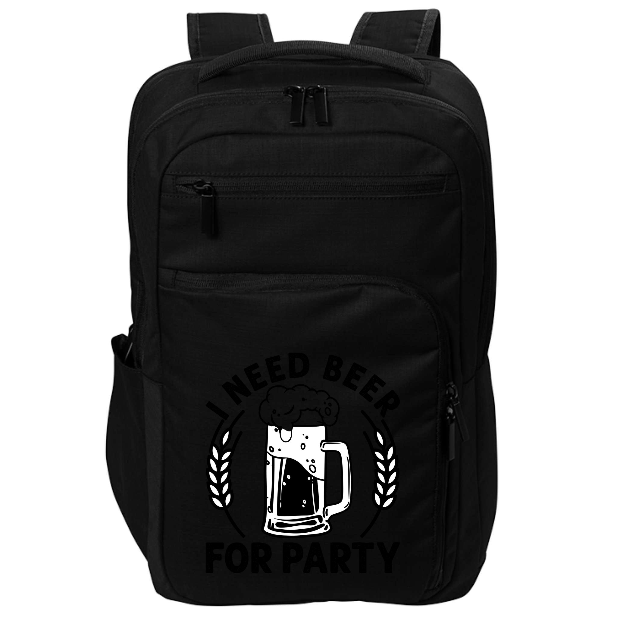 I Need Beer For Party Celebrate Oktoberfest Impact Tech Backpack