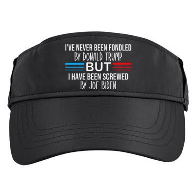 I’ve Never Been Fondled By Donald Trump But Screwed By Biden Adult Drive Performance Visor