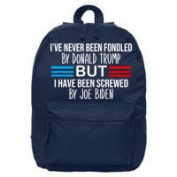I’ve Never Been Fondled By Donald Trump But Screwed By Biden 16 in Basic Backpack
