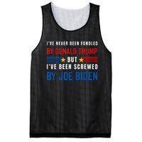 IVe Never Been Fondled By Donald Trump But Screwed By Biden Mesh Reversible Basketball Jersey Tank