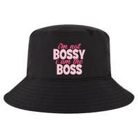 Im Not Bossy Im The Boss Quote Cool Comfort Performance Bucket Hat