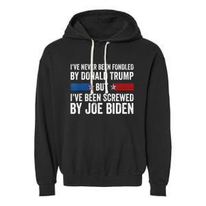 I’Ve Never Been Fondled By Donald Trump Garment-Dyed Fleece Hoodie