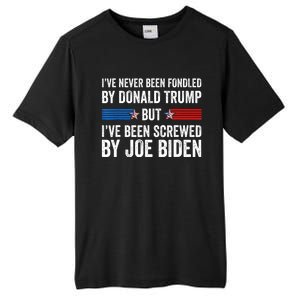 I’Ve Never Been Fondled By Donald Trump Tall Fusion ChromaSoft Performance T-Shirt