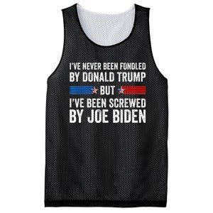 I’Ve Never Been Fondled By Donald Trump Mesh Reversible Basketball Jersey Tank