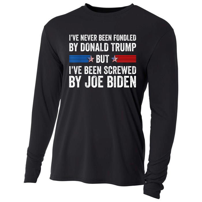 I’Ve Never Been Fondled By Donald Trump Cooling Performance Long Sleeve Crew