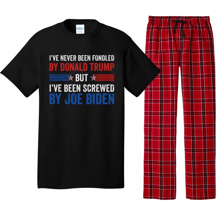 IVe Never Been Fondled By Trump But Joe Biden Pajama Set