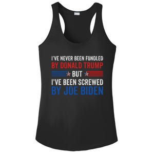 IVe Never Been Fondled By Trump But Joe Biden Ladies PosiCharge Competitor Racerback Tank