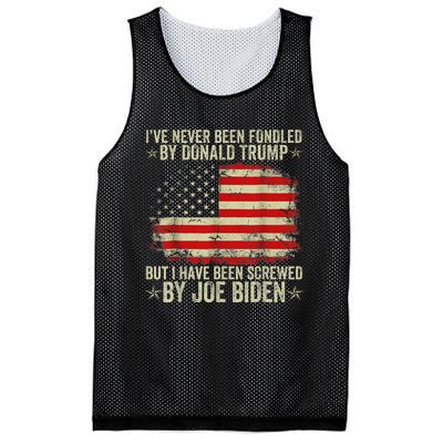 IVe Never Been Fondled By Donald Trump But Screwed By Biden Mesh Reversible Basketball Jersey Tank